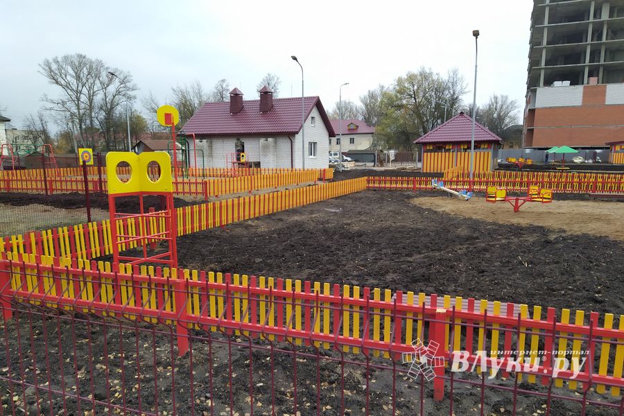 Детский сад на Заслонова готовится к сдаче (ФОТО)