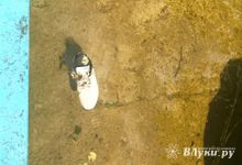 ФОТОФАКТ: Фонтан на площади Рокоссовского. Чей туфля?