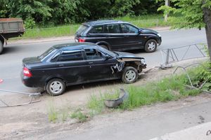 ДТП возле бани «Каменка» в Великих Луках (ФОТО)