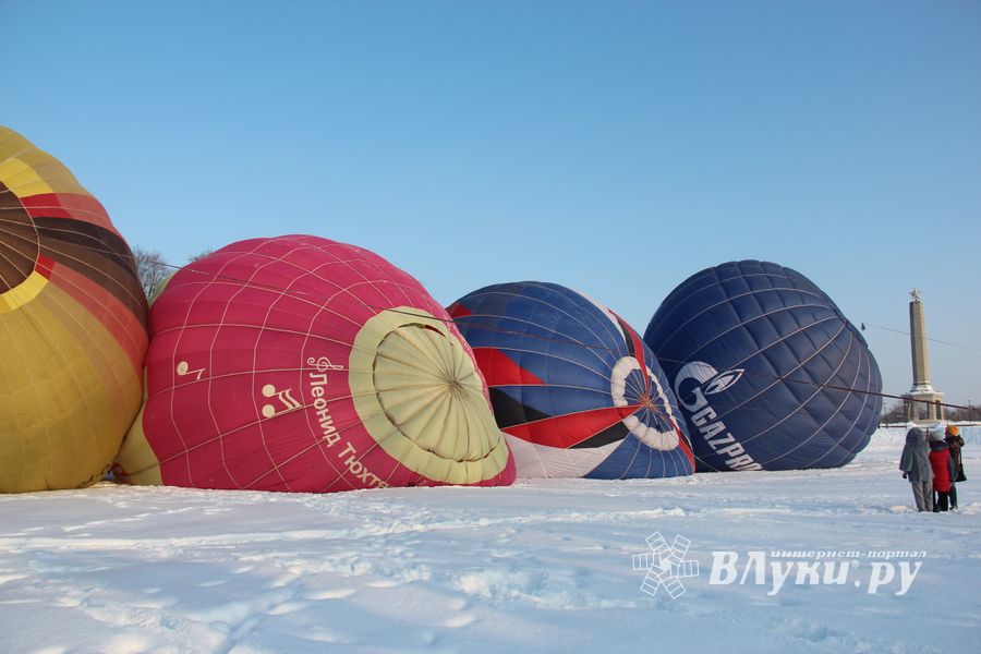 Великолукские пилоты присоединились к Рождественской фиесте «Яблоки на снегу» (ФОТО)