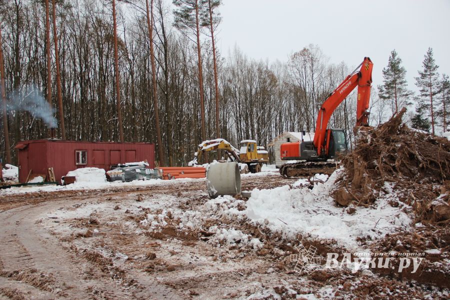 В Великих Луках ведется строительство центра по подготовке велосипедистов (ФОТО)