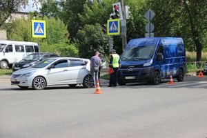 ДТП на перекрёстке Ботвина-Гастелло (ФОТО)