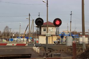 Самарский переезд закрыт (ФОТО)