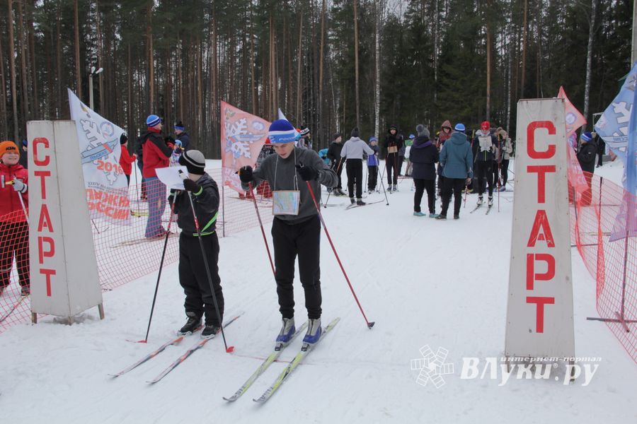 В Великолукском районе прошли соревнования по спортивному ориентированию на лыжах (фото)