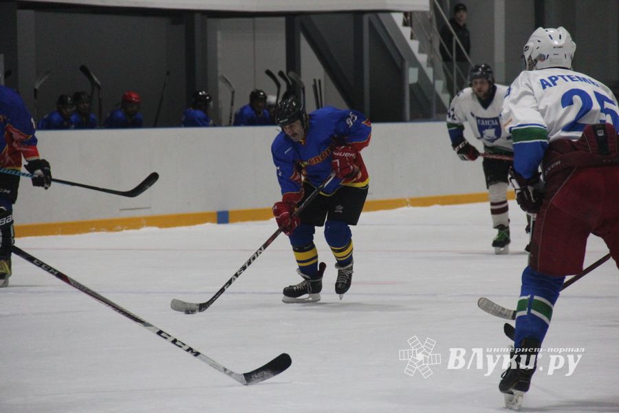 Псковская «Ганза» не смогла распечатать ворота ХК «ЛукиСпорт» (ФОТО)