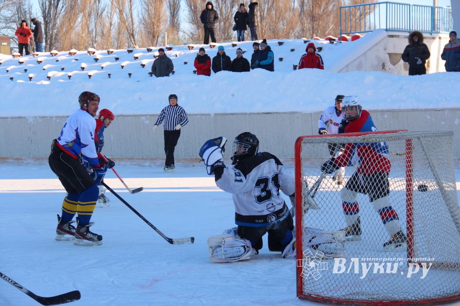 Великолукский хоккей: много забитых шайб, немного потасовок и разбитых лиц (фото)