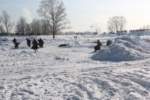В Великих Луках реконструировали подвиг Александра Матросова (12+)(ФОТО)