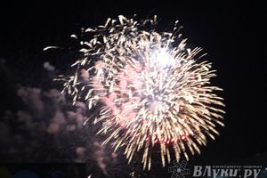 ​Праздничным концертом и салютом завершились празднования Дня Победы в Великих Луках (фото)