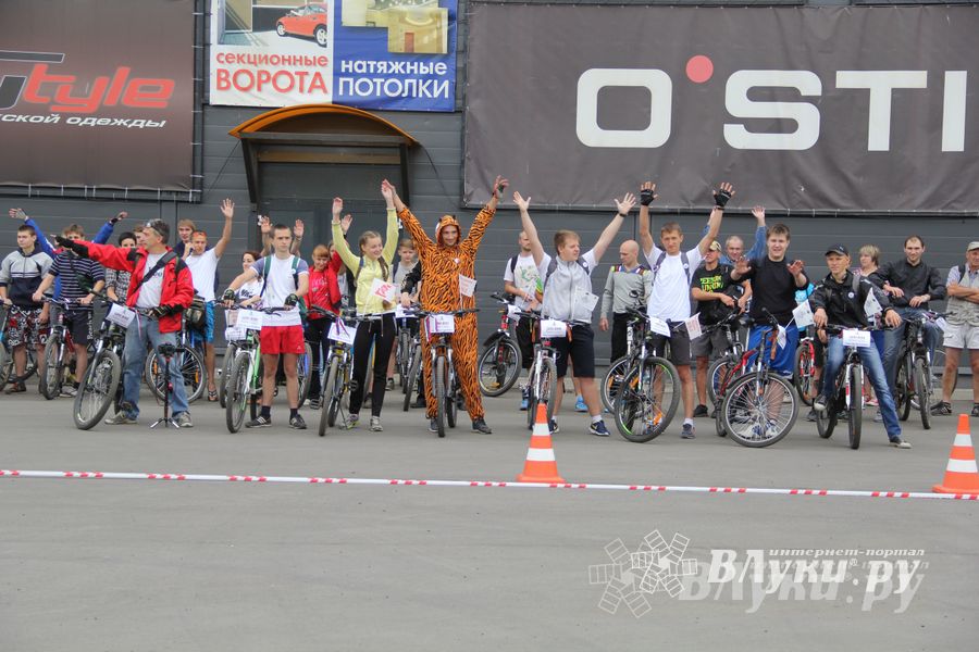 Велопробег в День города (фото)