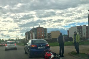 В Великих Луках произошло ДТП (ФОТО)