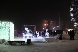 Новогодний салют прогремел Великих Луках (ФОТО)
