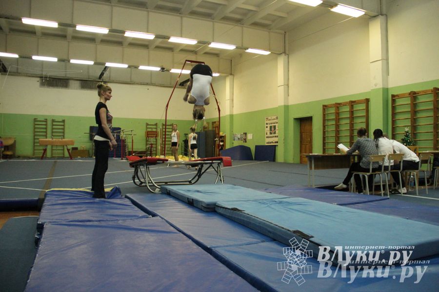 В Великих Луках состоялось Первенство по командной гимнастике (фото)
