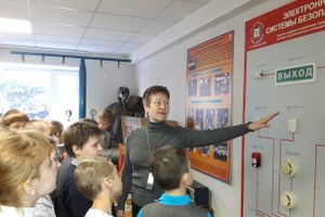 Псковских школьников научили бороться с огнем (фото)