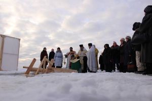 Невельчане отпраздновали Крещение Господне (фото)