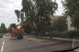 В Великих Луках, в районе ВЗВА, затруднено движение (фото)