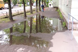 Мечта великолучан: по городу в чистой обуви (ФОТО)