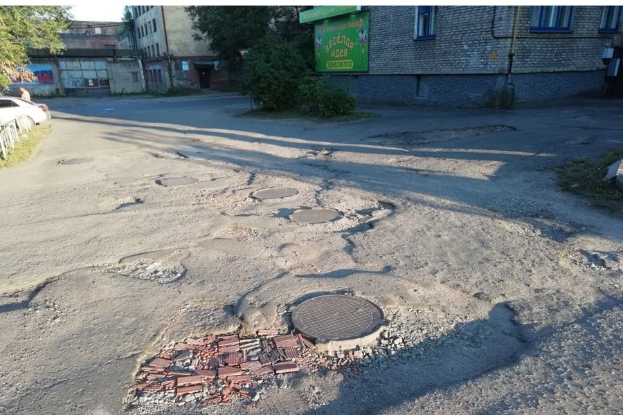 Нанотехнологичная дорога на Горной (ФОТО)