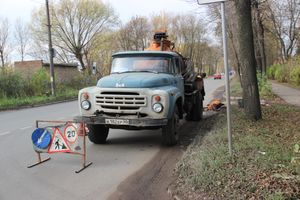 Вниманию автомобилистов – дорожные работы (ФОТО)