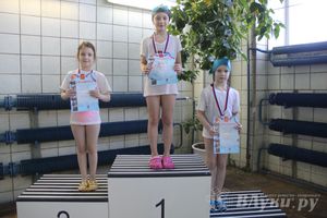 В Великих Луках прошли соревнования по плаванию «Весёлый дельфин» 