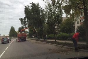 В Великих Луках, в районе ВЗВА, затруднено движение (фото)