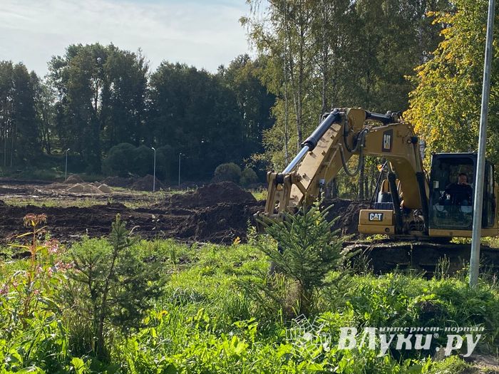 Новости со стройплощадки в Петровском парке (ФОТО)