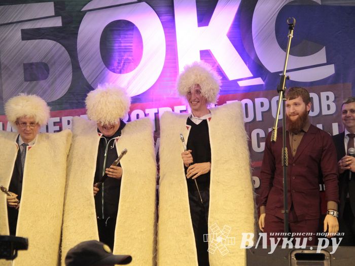 Матчевая встреча по боксу Великие Луки —Псков — Грозный (ФОТО)