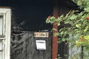 Пожар на проспекте Гагарина в Великих Луках