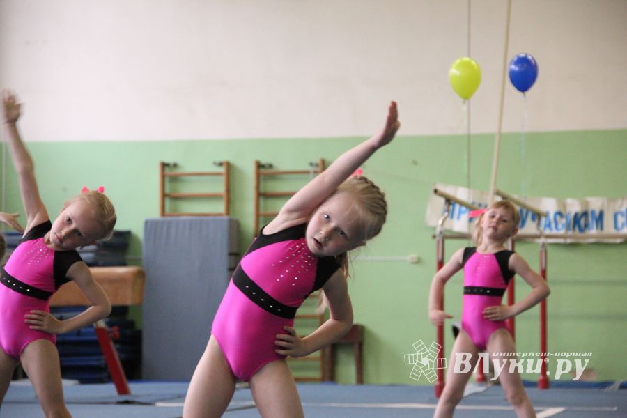 В Великих Луках прошло первенство по спортивной гимнастике (ФОТО)