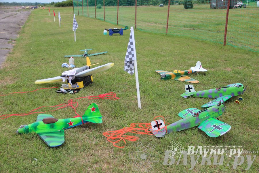 В Великих Луках прошли воздушные бои (фото)