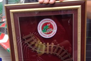 Великолучане привезли Бронзовую рельсу с Международного фестиваля «Локобол» (фото)