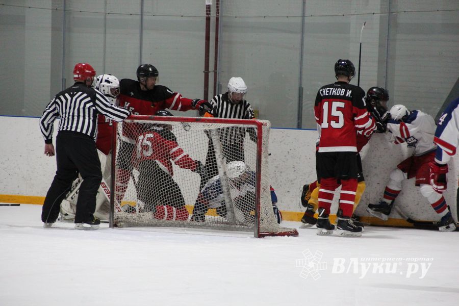 ХК «Луки-Экспресс» одержал победу в матче Чемпионата Псковской области (ФОТО)