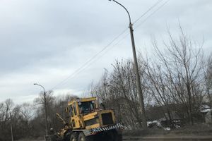 На объездном шоссе затруднено движение (ФОТО)