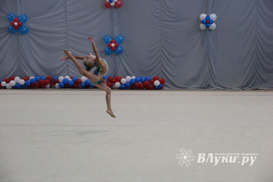 ​В Великих Луках прошли соревнования по художественной гимнастике (ФОТО)