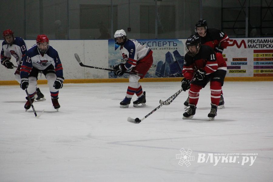 ХК «Луки-Экспресс» одержал победу в матче Чемпионата Псковской области (ФОТО)