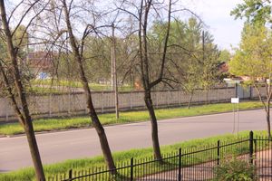 Фотофакт: не олимпийский огонь на стадионе «Великие Луки»