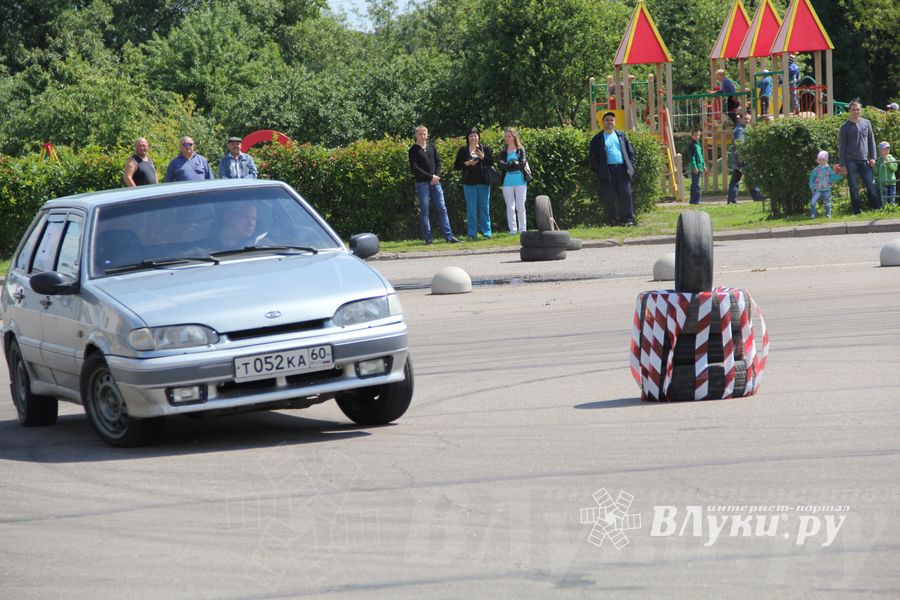 В Невеле состоялся финал по автоспринтслалому