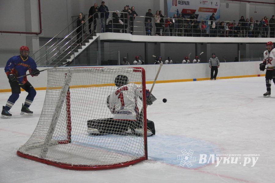 Победа ХК «ЛукиСпорт» не повлияла на положение команды в турнирной таблице (ФОТО)