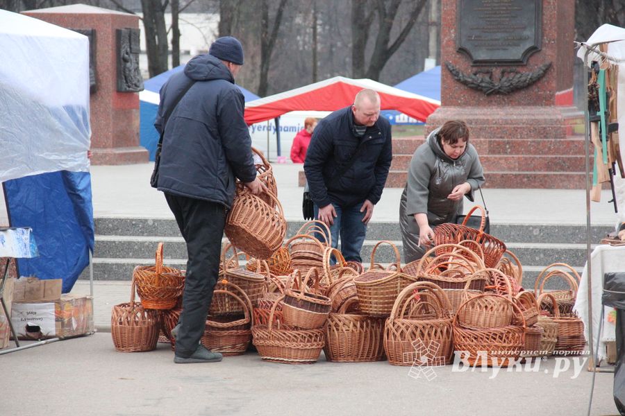 В Великих Луках прошла универсальная ярмарка «Весна-2019» (ФОТО)