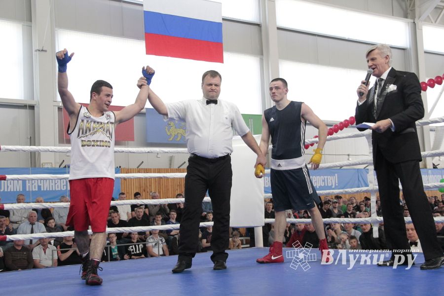 Матчевая встреча по боксу Великие Луки —Псков — Грозный (ФОТО)