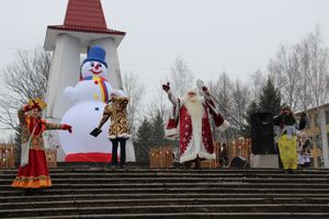 В Великих Луках состоялись проводы Широкой Масленицы — 2015