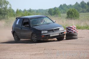 II Официальный этап Первенства г. Великие Луки — Новосокольники по Авто Спринт-слалому (фото)