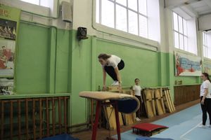 В Великих Луках проходят соревнования по гимнастике (ФОТО)