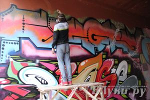 В Великих Луках прошел городской конкурс «Граффити — новый взгляд»