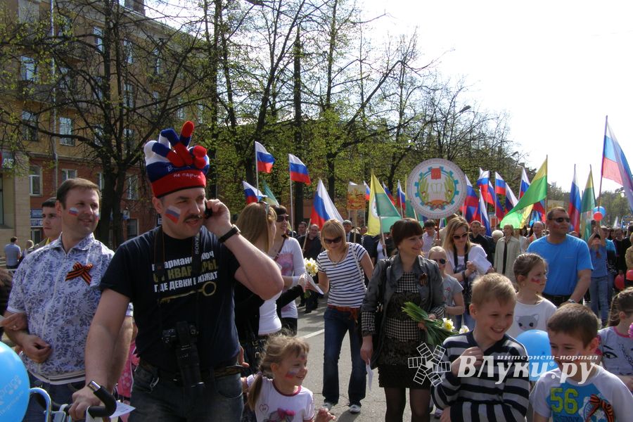 9 мая. Парад ( II часть), шествие, салют