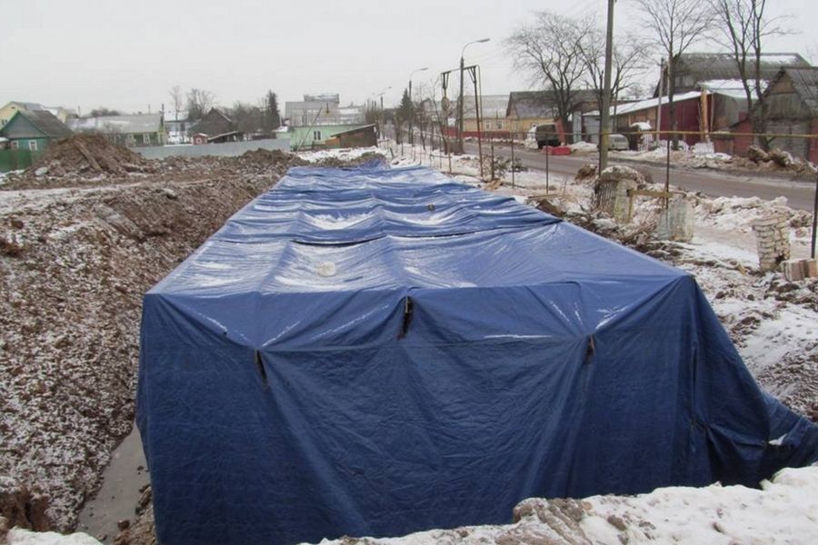 Депутат Александр Васильев проконтролировал ход строительства путепровода в Великих Луках (ФОТО)