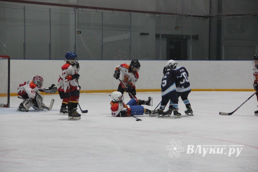 Товарищескике хоккейные игры между детскими командами прошли в Великих Луках (ФОТО)