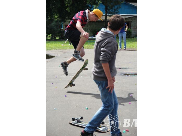 Открытие скейт-парка