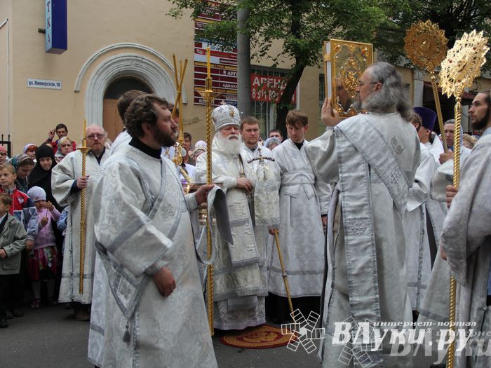Крестный ход в честь Престольного праздника Вознесения Христова