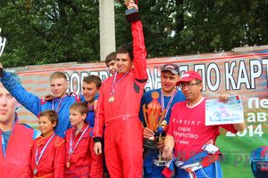 ​Великолучанин Николай Маркевич стал серебряным призером чемпионата г. Великие Луки по картингу (фото)