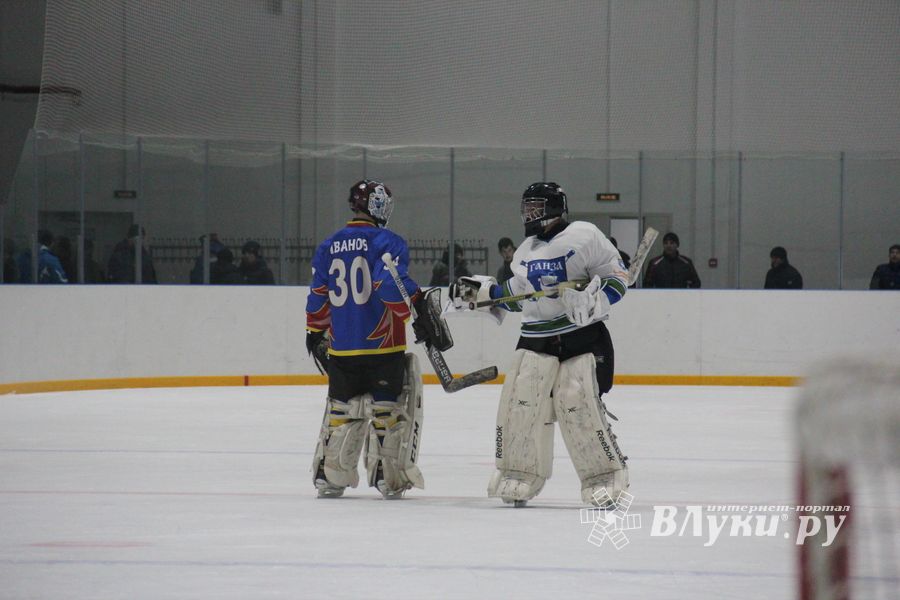 Псковская «Ганза» не смогла распечатать ворота ХК «ЛукиСпорт» (ФОТО)
